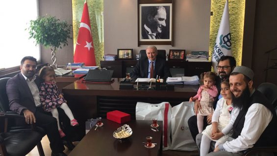 BAŞAKŞEHİR BELEDİYE BAŞKANI’NI ZİYARET ETTİK